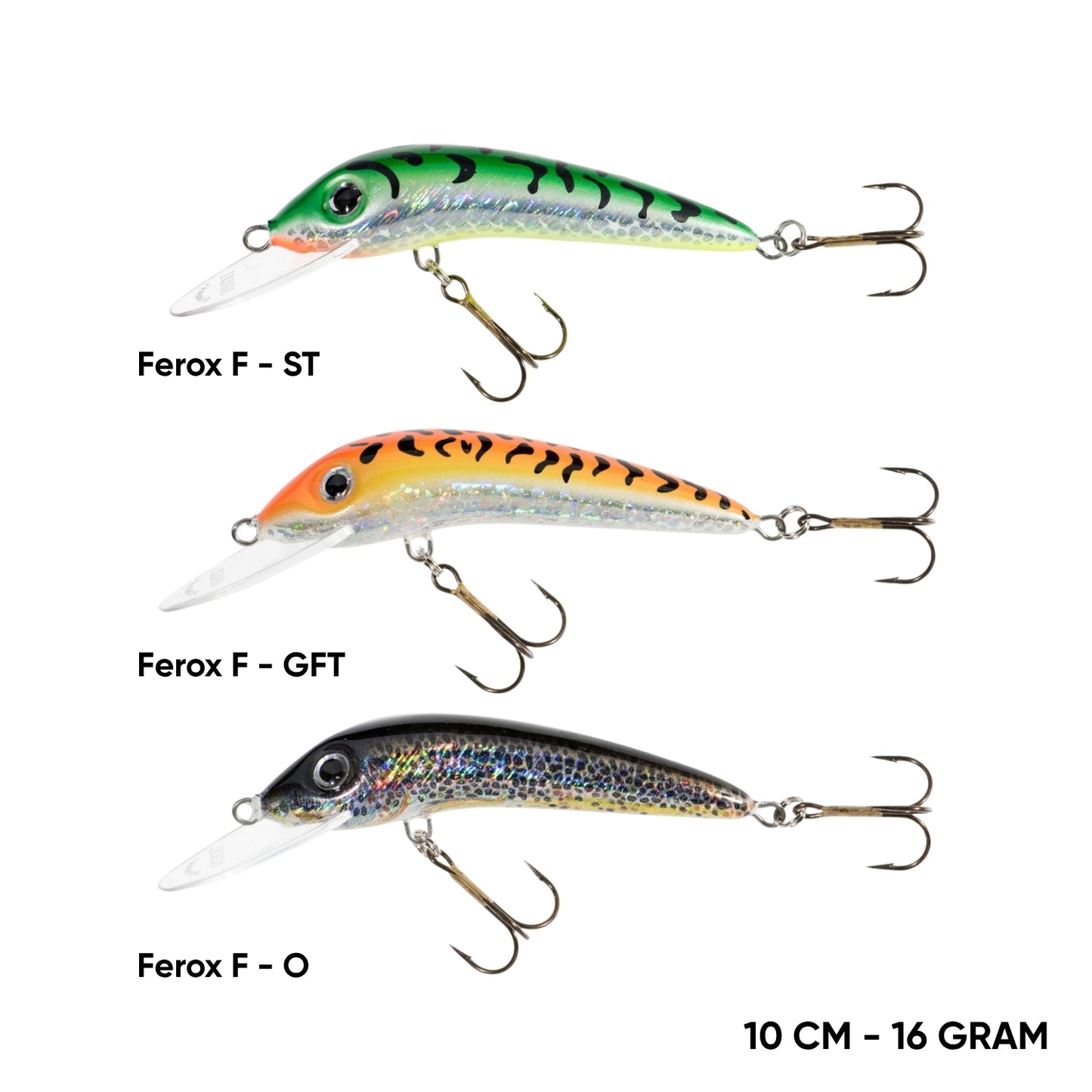 Maket Balık - Rapala - Jaxon Ferox F - ST - 12 cm 25 gr