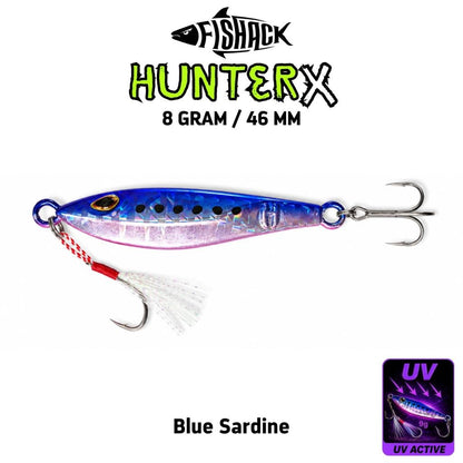Metal Jig Yem - Fishack Hunterx - 8g 46mm
