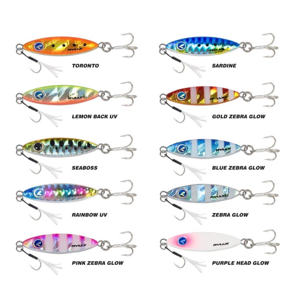 Metal Jig Yem - Ryuji Zuby - 32mm 6.6gr - Lemon Back