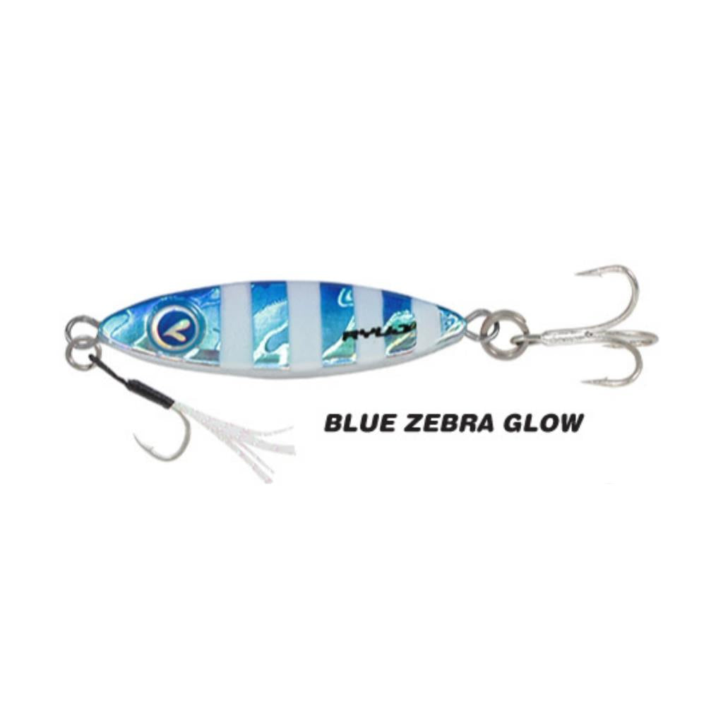 Metal Jig Yem - Ryuji Zuby - 43mm 15gr - Blue Zebra Glow