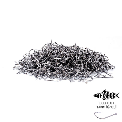 Olta İğnesi - Fishack 505 - No: 1/0  (1000'li Paket)