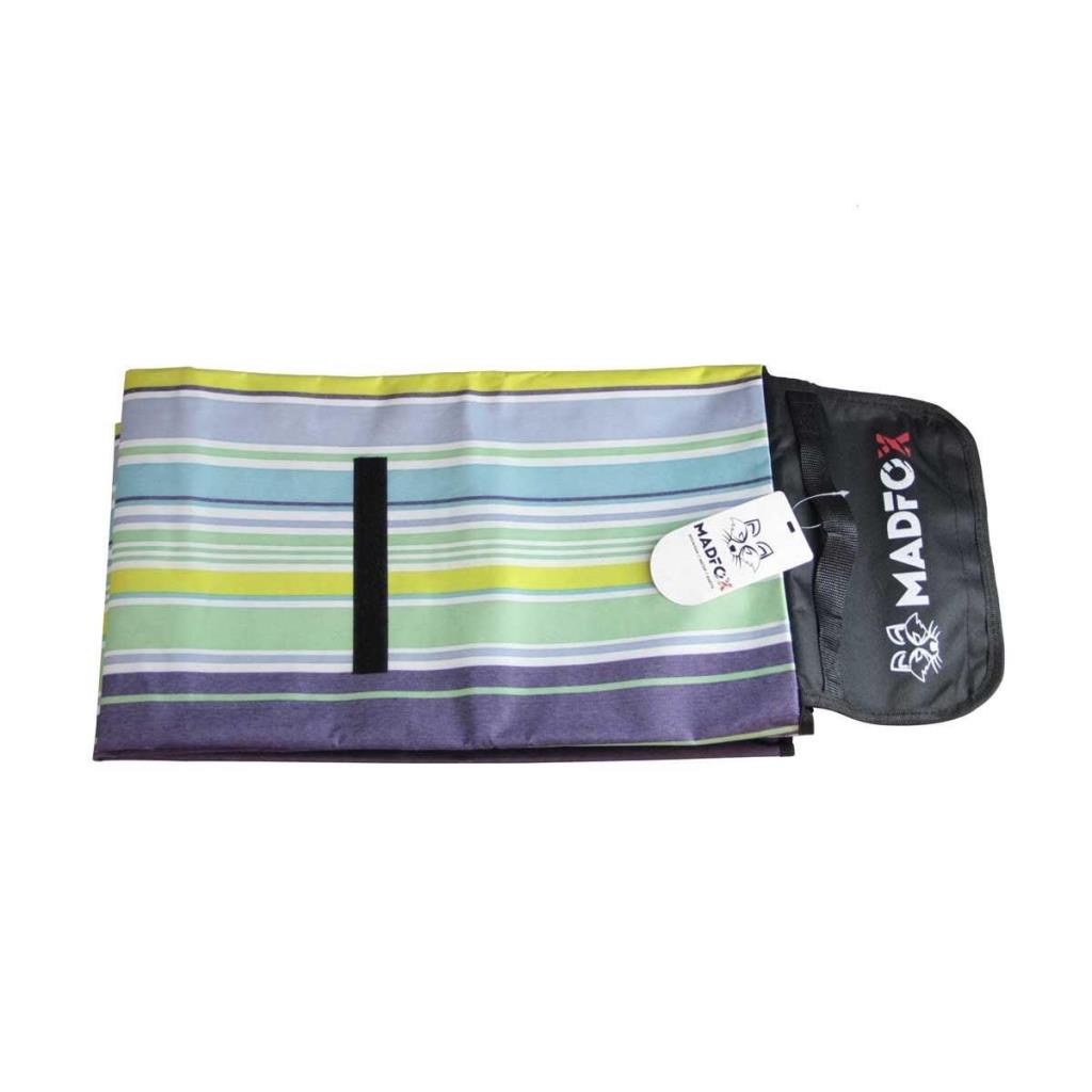 Piknik Kamp Örtüsü - Su Geçirmez - Madfox Skyloft - Blue Stripe - 546254