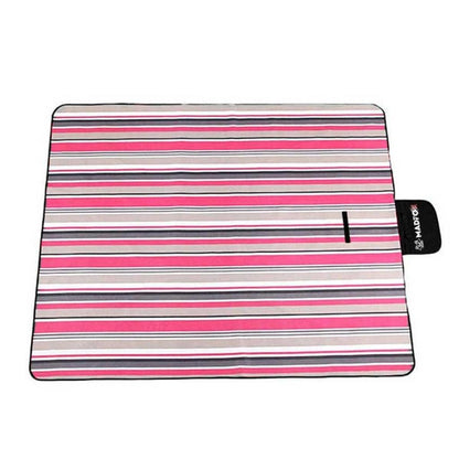 Piknik Kamp Örtüsü - Su Geçirmez - Madfox Skyloft - Red Stripe - 546255