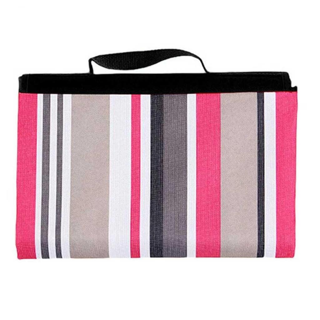 Piknik Kamp Örtüsü - Su Geçirmez - Madfox Skyloft - Red Stripe - 546255