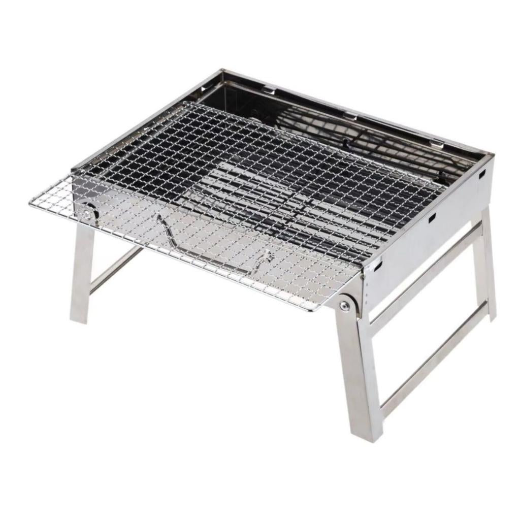 Portatif Katlanabilir Mangal - Madfox Roadtrip BBQ - Silver - 547306