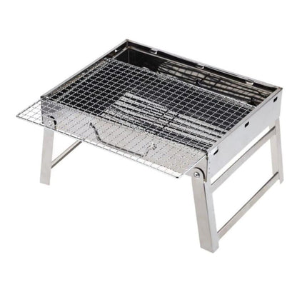 Portatif Katlanabilir Mangal - Madfox Roadtrip BBQ - Silver - 547306