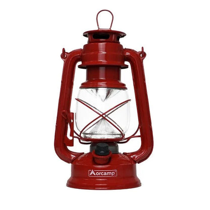 Retro Gemici ve Kamp Lambası - Orcamp - Kırmızı (OUT-4210)