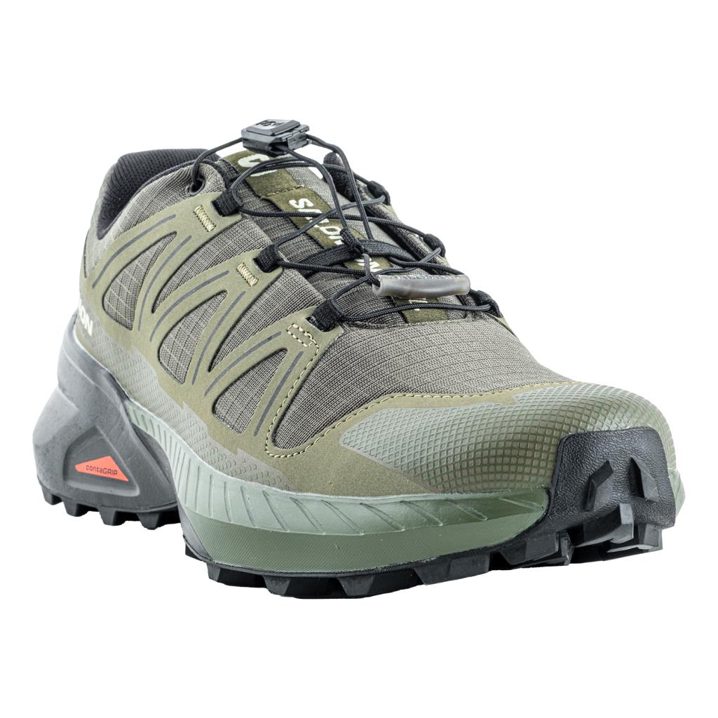 Salomon Speedcross Peak Erkek Koşu Ayakkabısı - Olive Night/D Lichen Green/Black