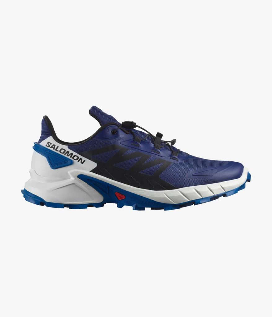Salomon Supercross 4 Erkek Koşu Ayakkabısı - Blue Print/Black/Lapis Blue