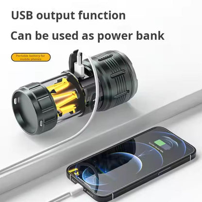 Şarj Edilebilir El Feneri - Wison - 1000 Lümen - 10 Watt