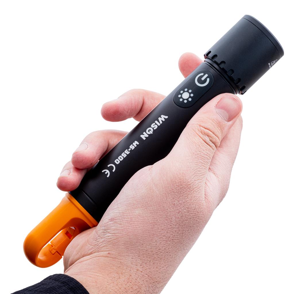 Şarj Edilebilir El Feneri - Wison - 1500 Lümen - 10 Watt - Zoomlu - COB LED