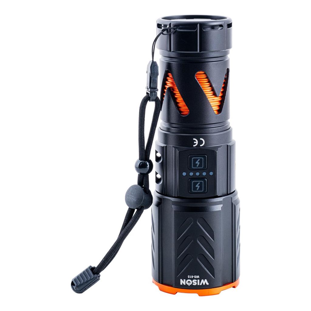 Şarj Edilebilir El Feneri - Wison - 3000 Lümen - 30 Watt