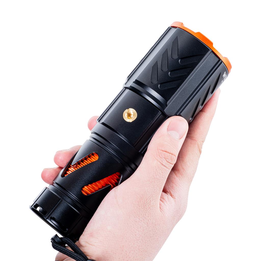 Şarj Edilebilir El Feneri - Wison - 3000 Lümen - 30 Watt