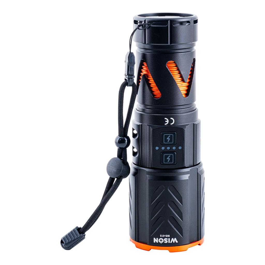 Şarj Edilebilir El Feneri - Wison - 3000 Lümen - 30 Watt