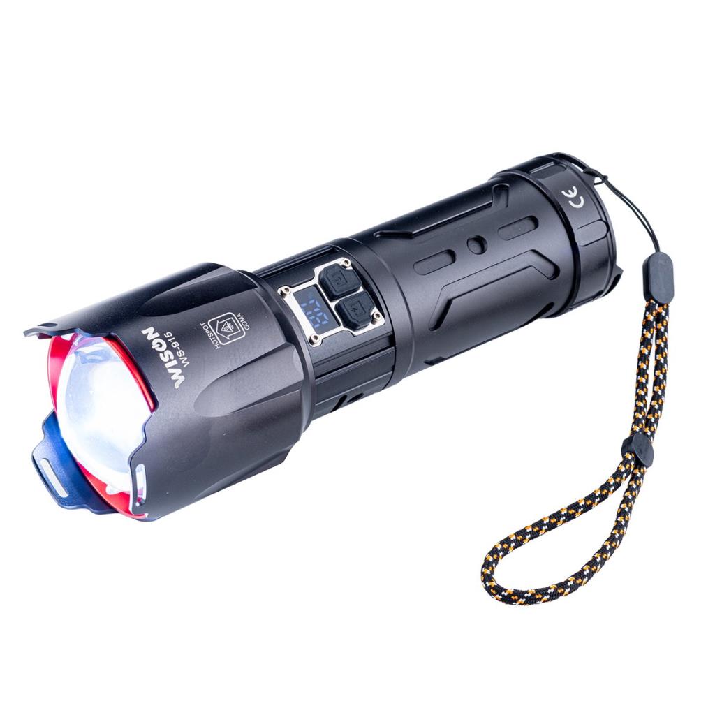 Şarj Edilebilir El Feneri - Wison - 5000 Lümen - 55 Watt