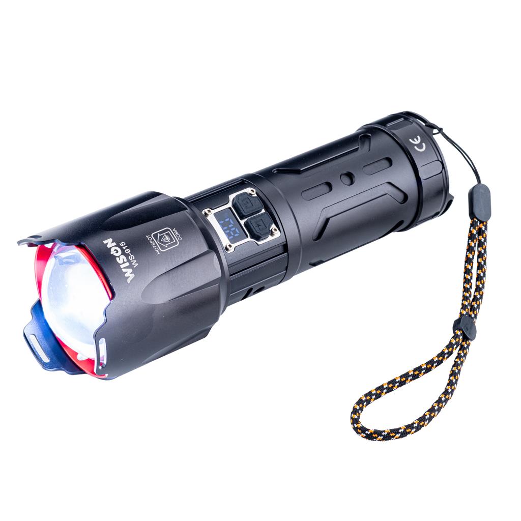 Şarj Edilebilir El Feneri - Wison - 5000 Lümen - 55 Watt