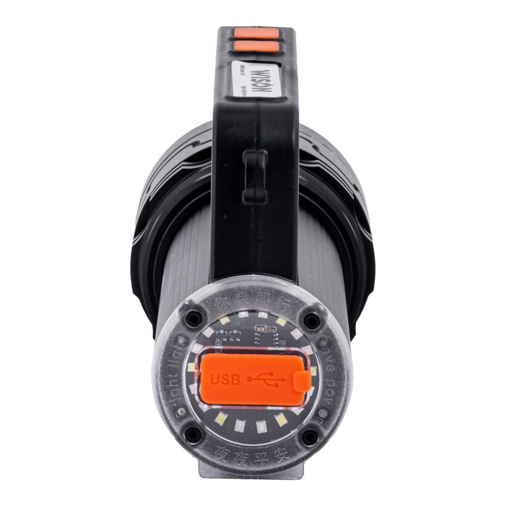 Şarj Edilebilir El Feneri - Wison - 5500 Lümen - 55 Watt