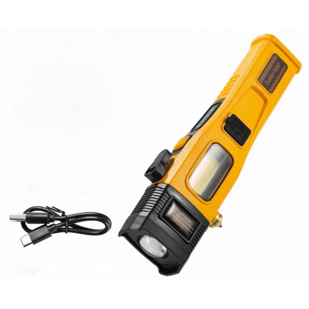 Şarj Edilebilir El Feneri - Wison -  700 Lümen - 5 Watt - LED COB - Mıknatıslı