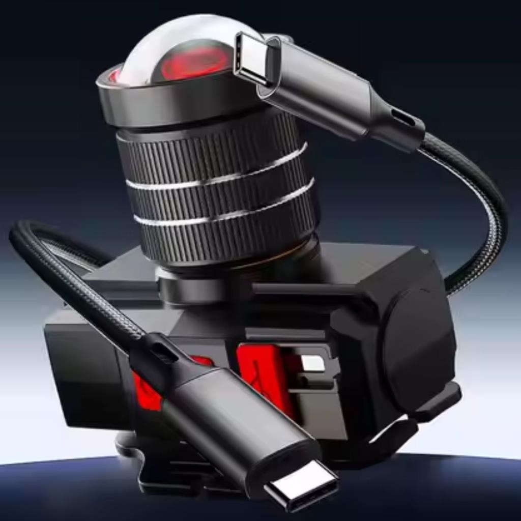 Şarj Edilebilir Kafa Lambası - Wison - 1500 Lümen - 15 Watt