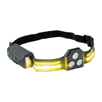 Şarj Edilebilir Kafa Lambası - Wison - Sensörlü - Şerit COB Ledli