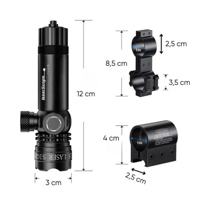 Şarj Edilebilir Tüfek Lazeri - Wison - Yeşil