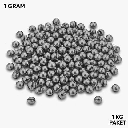 Kıstırma Yarma Kurşun - Kesikli Olta Kurşunu - 1 Gram (1 KG)