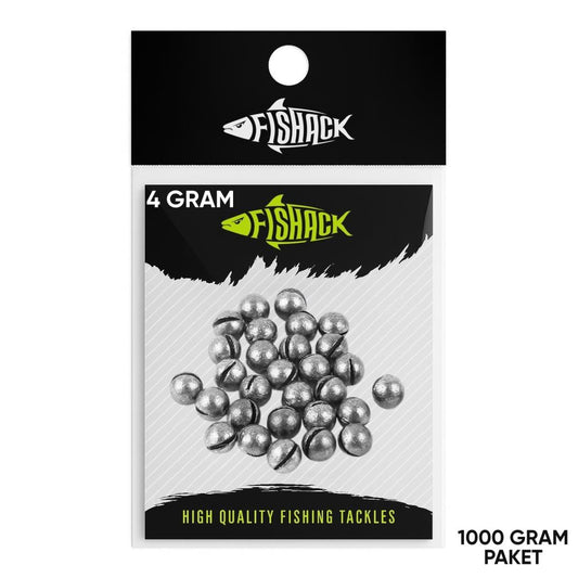 Kıstırma Yarma Kurşun - Kesikli Olta Kurşunu - 4 Gram (1 KG)