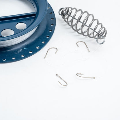 Sazan El Oltası Takımı - Büyük Kasnaklı - Savage - 4 İğneli Yaylı