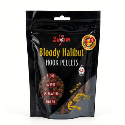 Sazan İğne Yemi -Bloody Halibut Hook Pellets -Mango Aromalı -CZ4962 -8 mm-150 gr
