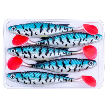 Silikon Balık - 10g 100mm - Fishack PredatorX - Grim