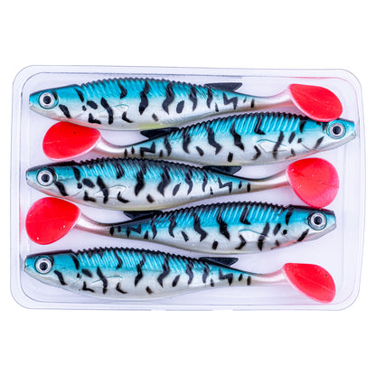 Silikon Balık - 10g 100mm - Fishack PredatorX - Grim