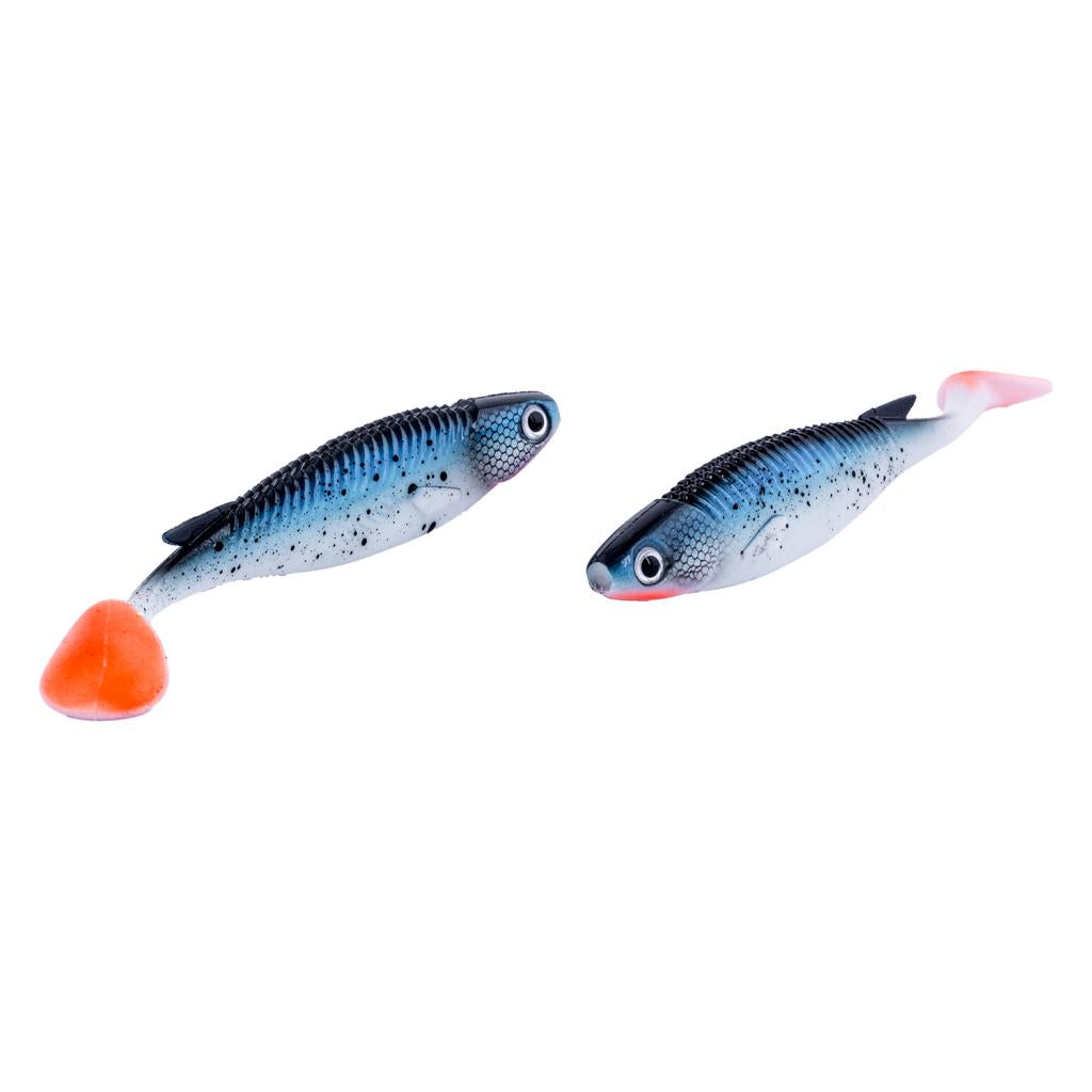 Silikon Balık - 10g 100mm - Fishack PredatorX - UV Boyalı - Aqua