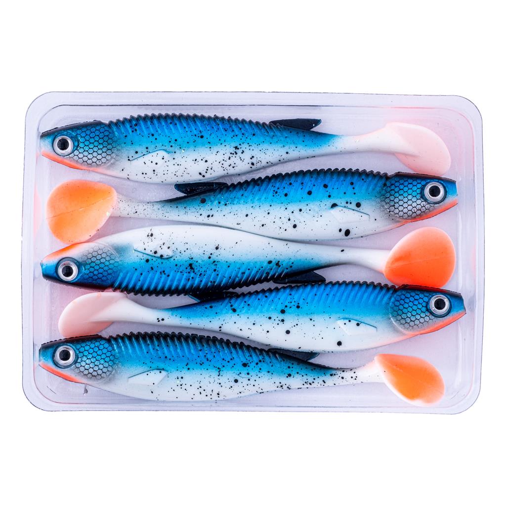 Silikon Balık - 10g 100mm - Fishack PredatorX - UV Boyalı - Aqua