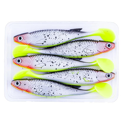 Silikon Balık - 10g 100mm - Fishack PredatorX - UV Boyalı - Blade