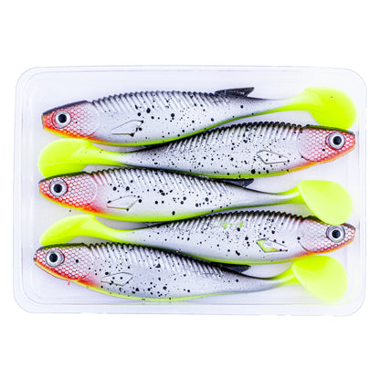 Silikon Balık - 10g 100mm - Fishack PredatorX - UV Boyalı - Blade