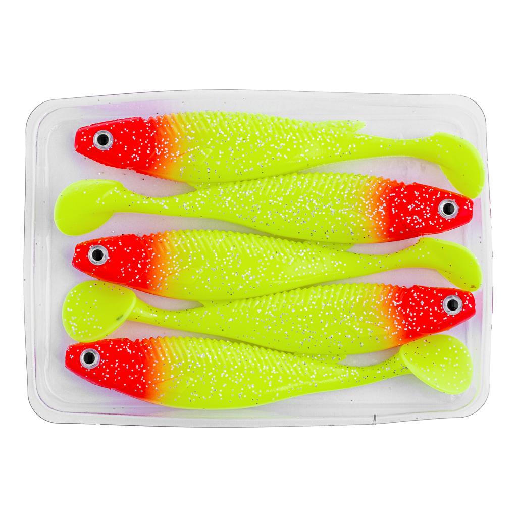 Silikon Balık - 10g 100mm - Fishack PredatorX - UV Boyalı - Solar