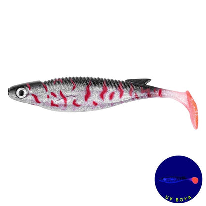 Silikon Balık - 10g 100mm - Fishack PredatorX - UV Boyalı - Venom