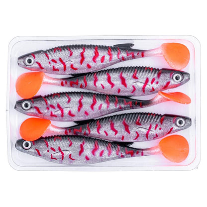 Silikon Balık - 10g 100mm - Fishack PredatorX - UV Boyalı - Venom
