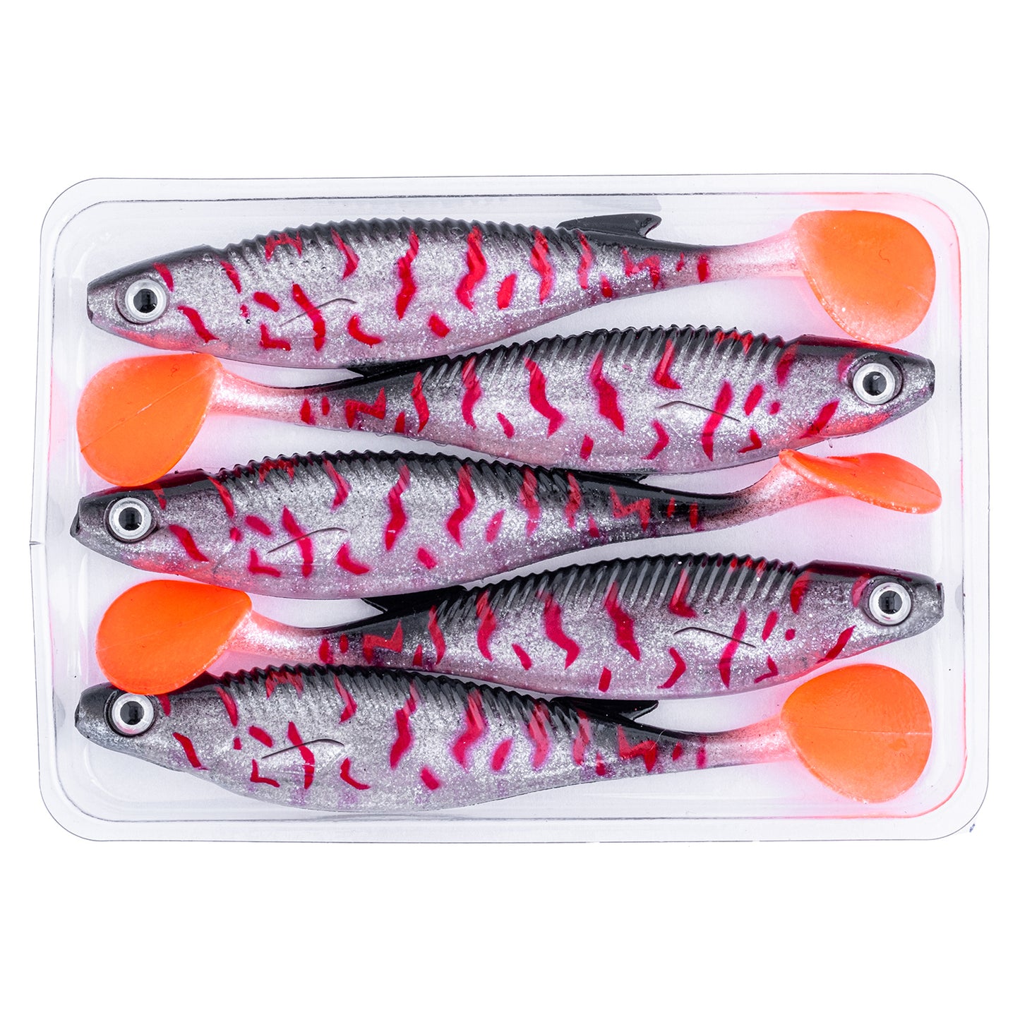 Silikon Balık - 10g 100mm - Fishack PredatorX - UV Boyalı - Venom
