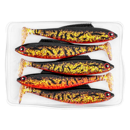 Silikon Balık - 4,5g 85mm - Fishack PredatorX - UV Boyalı - Copper