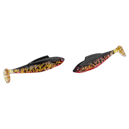 Silikon Balık - 4,5g 85mm - Fishack PredatorX - UV Boyalı - Copper