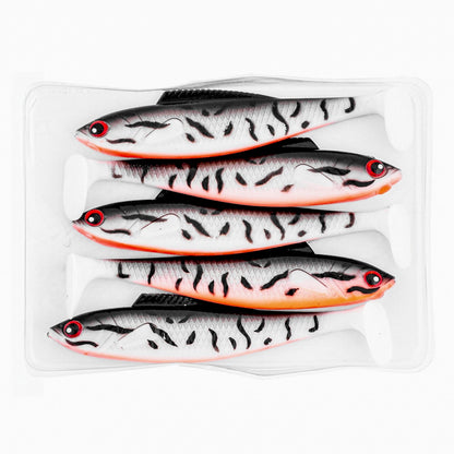 Silikon Balık - 4,5g 85mm - Fishack PredatorX - UV Boyalı - Dash