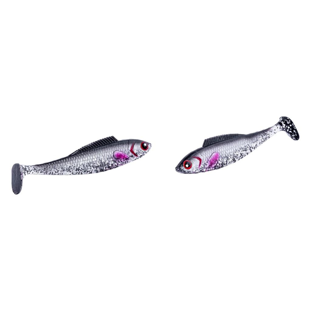 Silikon Balık - 4,5g 85mm - Fishack PredatorX - UV Boyalı - Ghosty