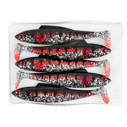 Silikon Balık - 4,5g 85mm - Fishack PredatorX - UV Boyalı - Spark