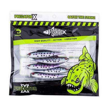 Silikon Balık - 4,5g 85mm - Fishack PredatorX - UV Boyalı - Vibe