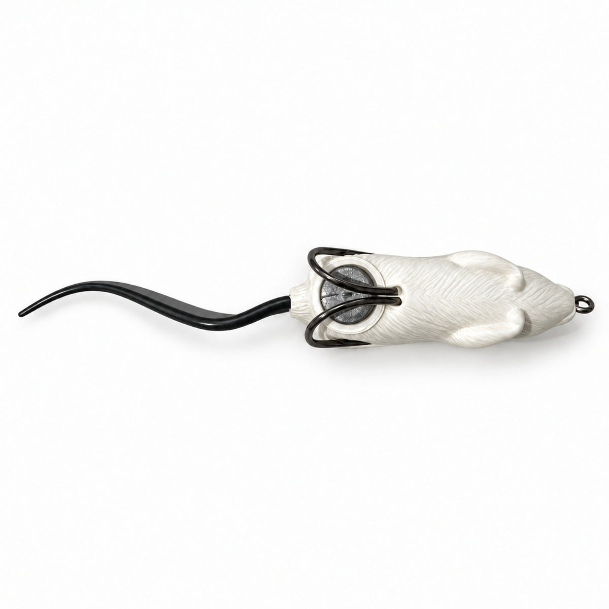 Silikon Fare - 15g 70mm - Fishack RatX - UV Boyalı - Black White