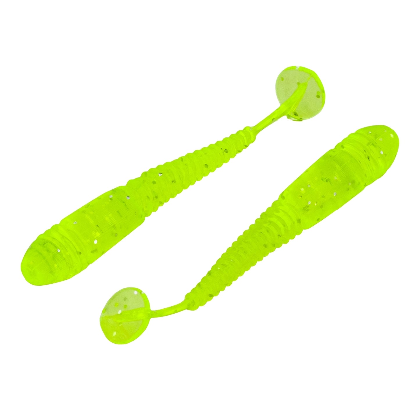 Silikon Kurt Yem - 1,1g 55mm - Fishack Wormix - 1 Adet - UV - Fluo Green