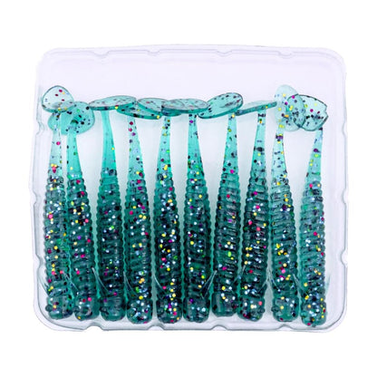 Silikon Kurt Yem - 1g 50mm - Fishack Wormix - 10 Adet - Blue