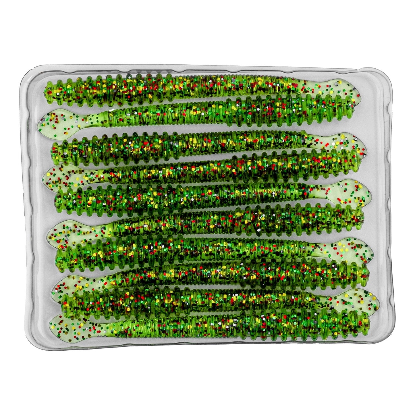 Silikon Kurt Yem - 2,2g 87mm - Fishack Wormix - 10 Adet - Jungle