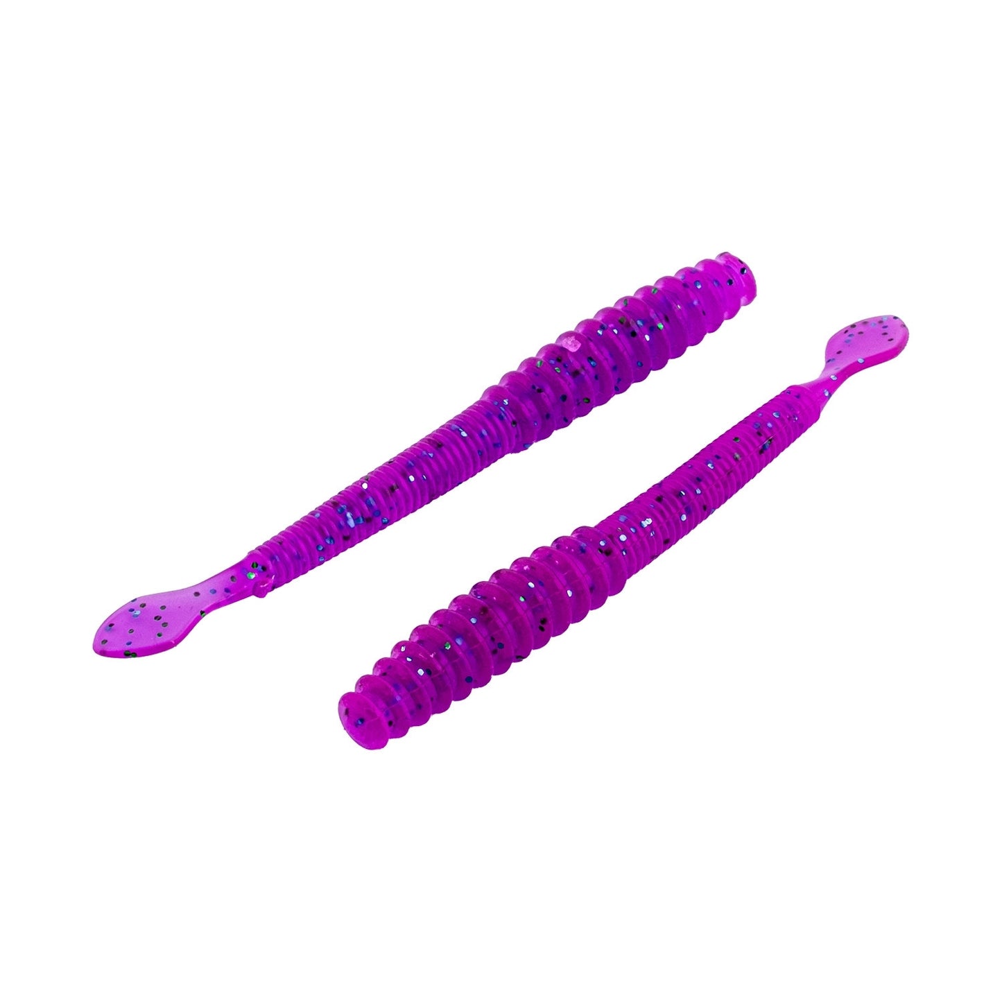 Silikon Kurt Yem - 2,2g 87mm - Fishack Wormix - 10 Adet - UV - Purple